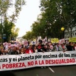 Cabecera de la manifestación.