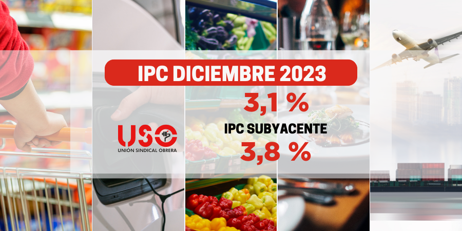 Con el IPC al 3,1 %, los salarios siguen perdiendo poder de compra en 2023