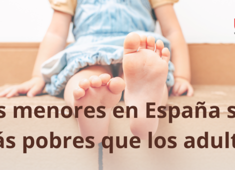 Pobreza infantil: los niños en España son más pobres que los adultos