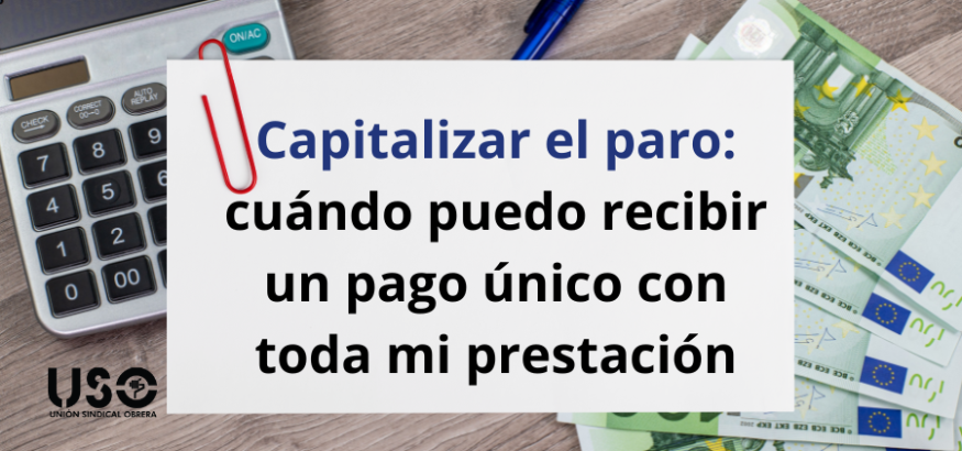 Cómo puedo capitalizar el paro