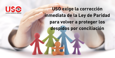 USO exige la corrección inmediata de la Ley de Paridad para evitar despidos