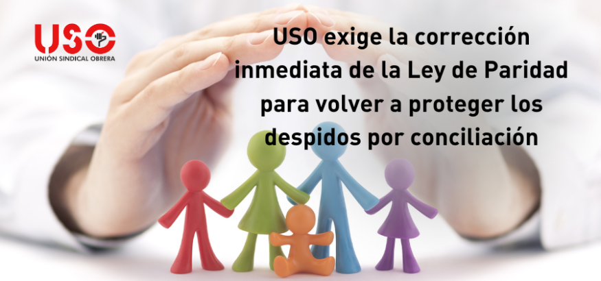 USO exige la corrección inmediata de la Ley de Paridad para evitar despidos