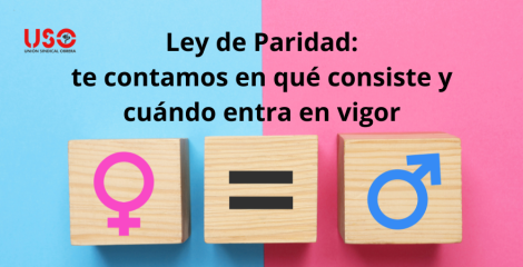 Publicada la Ley de Paridad, que obliga a un 40 % de mujeres en órganos de poder