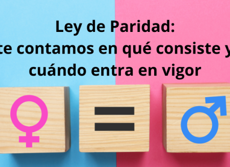 Publicada la Ley de Paridad, que obliga a un 40 % de mujeres en órganos de poder