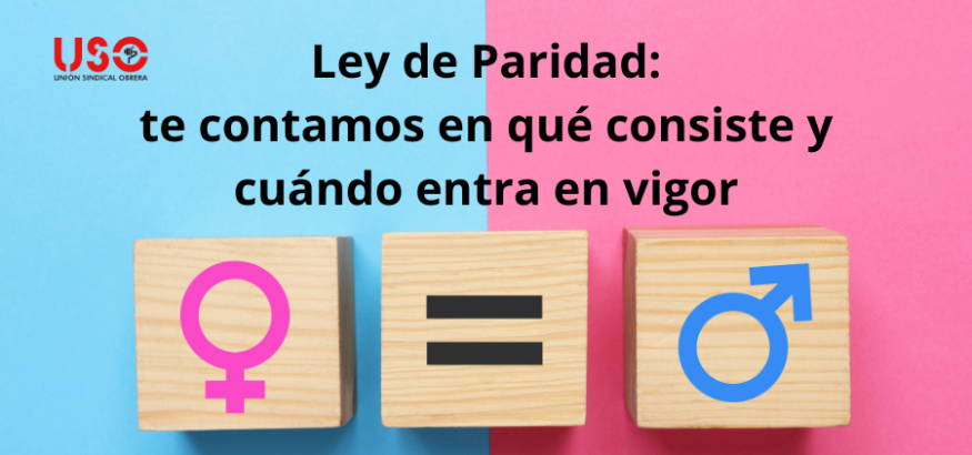 Publicada la Ley de Paridad, que obliga a un 40 % de mujeres en órganos de poder