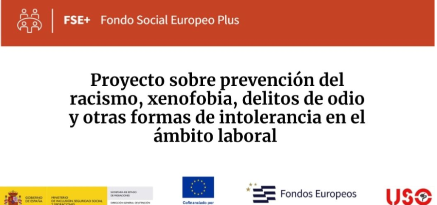 USO participa en un proyecto sobre prevención del racismo en el trabajo