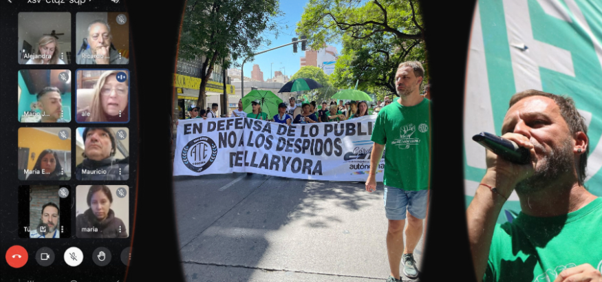 USO se reúne con los sindicalistas de ATE Córdoba, Argentina