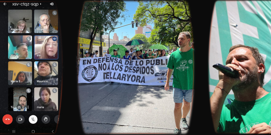 USO se reúne con los sindicalistas de ATE Córdoba, Argentina