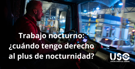 Qué es el trabajo nocturno y cuándo deben pagarme el plus de nocturnidad