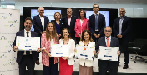 USO participa en los premios al trabajo con las personas mayores de Ceoma