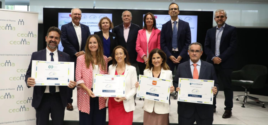 USO participa en los premios al trabajo con las personas mayores de Ceoma