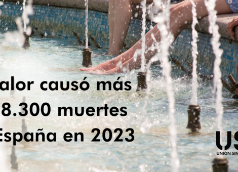 El calor causó más de 8.300 muertes en España y 47.000 en Europa en 2023