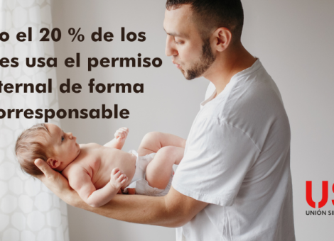 Solo el 20 % de los padres usa el permiso paternal de forma corresponsable