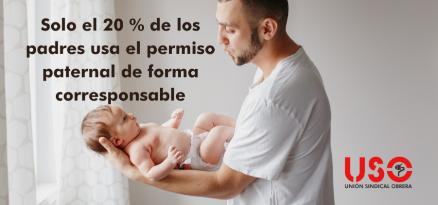 Solo el 20 % de los padres usa el permiso paternal de forma corresponsable