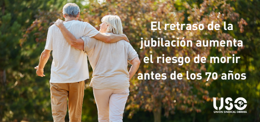 El retraso de la jubilación aumenta el riesgo de morir antes de los 70 años