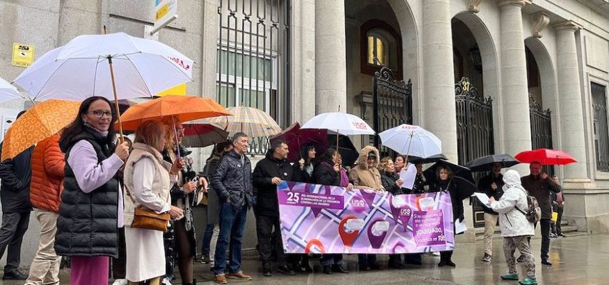 25N. USO alza la voz frente al silencio y la pasividad cómplice