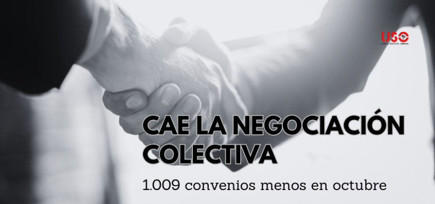 La negociación de convenios colectivos baja en más de 1.000 respecto a 2023