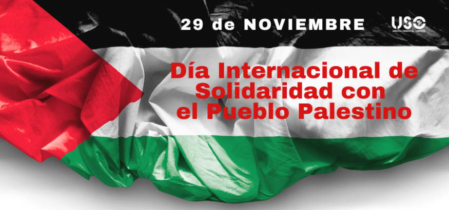 Solidaridad con Palestina: USO denuncia el genocidio en Gaza y exige justicia