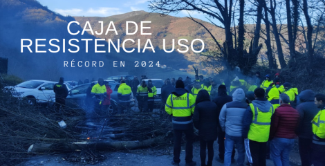 La Caja de Resistencia y Solidaridad (CRS) de USO bate récords en 2024