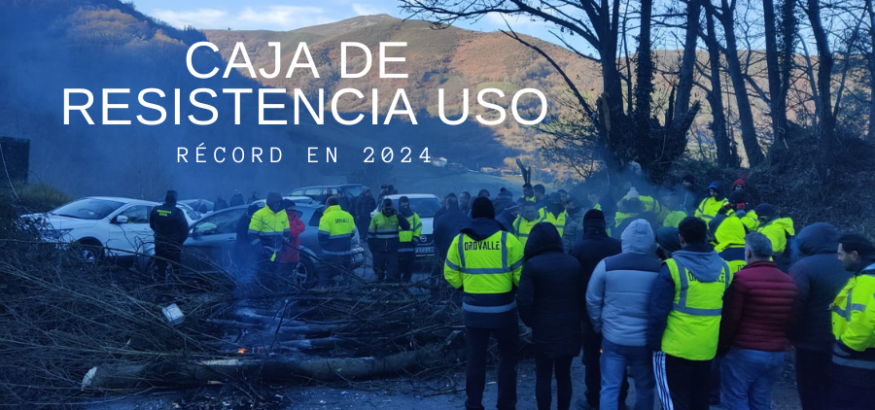 La Caja de Resistencia y Solidaridad (CRS) de USO bate récords en 2024