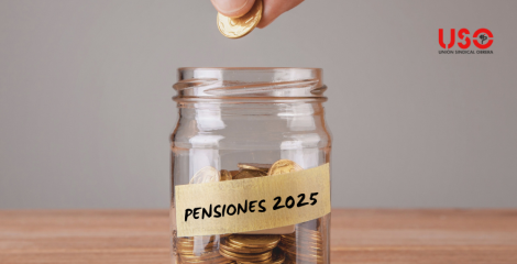 Así quedan las pensiones en 2025: suben un 2,8 %