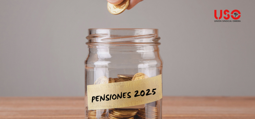 Así quedan las pensiones en 2025: suben un 2,8 %