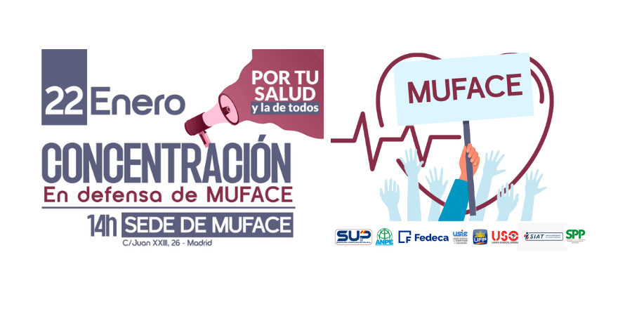 22 de enero, movilización por la crisis de Muface