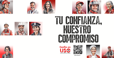 USO lanza “Tu confianza, nuestro compromiso”, campaña para fortalecer la afiliación