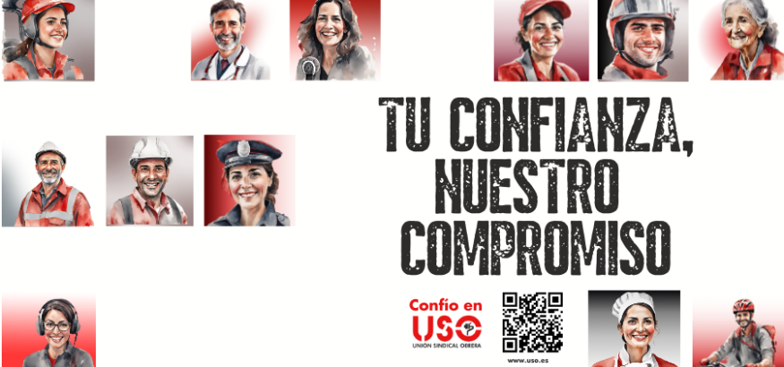 USO lanza “Tu confianza, nuestro compromiso”, campaña para fortalecer la afiliación