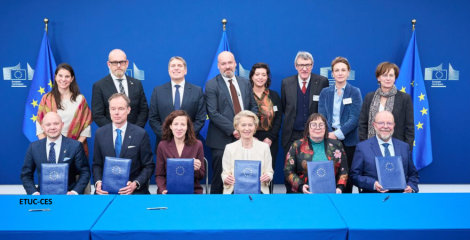 USO celebra la firma del Pacto por el Diálogo Social Europeo