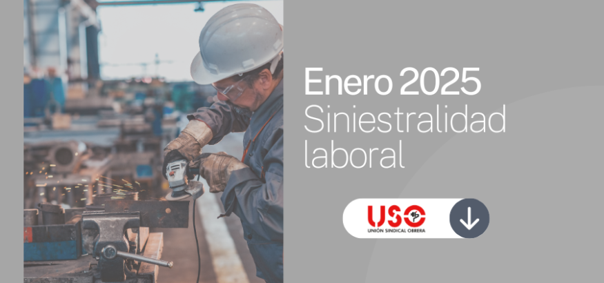 Avances insuficientes en siniestralidad laboral en enero de 2025